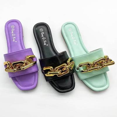 China Summer Waterproof Wholesale Women Flip Flops Outdoor Casual Comfortable Slippers for sale