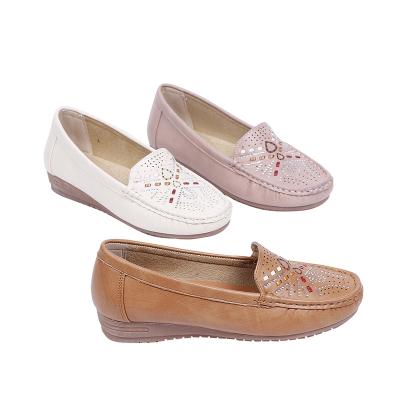 China Pink Lady Ballerina Flat Shoes Loafers Women's Modern Style Deodorization Excellent Quality Flats Walking Shoes for sale