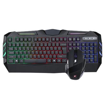 China Hot Selling Laptop\Desktop\PC\Gaming\Computer 2021 RGB Wired Combo Mouse Teclado Y Keyboard and Mouse Combo for Computer Gamer Combo OEM for sale