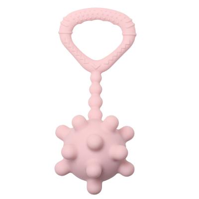 China Non-toxic Dropshipping Products 2023 Chewer Children Teething Molar Stick Toy Baby Teether Cartoon Mordedores De Silicona Para Beb for sale