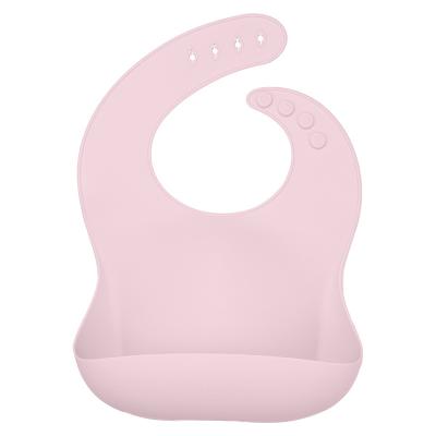 China BPA Free Popular Promotional Custom Silicone Waterproof Baby Bib for sale