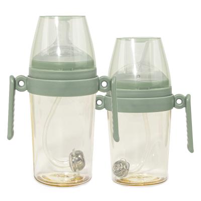 China BPA Care Milk Nipple Colic Feeder Eco-Friendly Free Newborn Wide Neck Anti PPSU Set PPSU Silicone Baby Bottle for sale