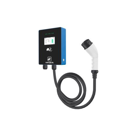 China Indoor/outdoor wallbox ev charger stations for sale