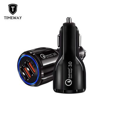 China Dual USB Car Charger MP3 GPS USB Mobile Phone Tablet 3.1A Adapter Cigarette Lighter Fast Charging Plug For iPhone For Samsung Cell Phones Car Accessory for sale