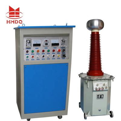 China 100kv/AC Oil Immersed HV Test Transformer HV Test Transformer 100kv/AC Oil Immersed DC Hipot Tester 1.5~300kVA for sale