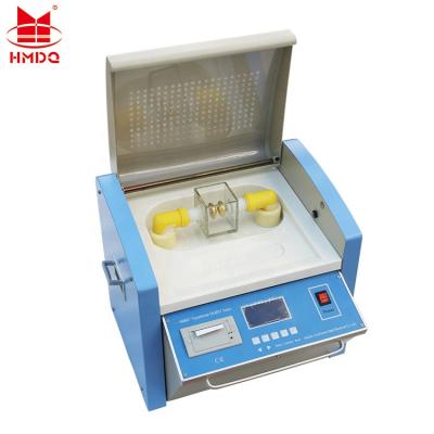 China Automatic Insulating Oil Dielectric Strength Test Equipment 80kV Transformer Oil Breakdown Voltage Tester 1.5KVA for sale