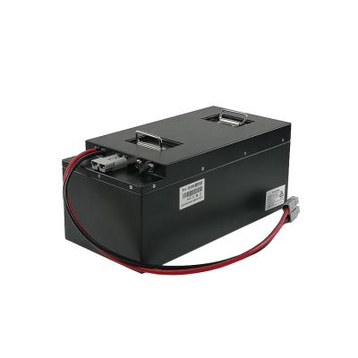 China Home Appliances AGV RGV Battery Power Supply Large Capacity 48V 60V 50Ah 100Ah LiFePO4 Battery Heavy Duty Robot NCM Flat Pack AGV RGV Battery Pack for sale