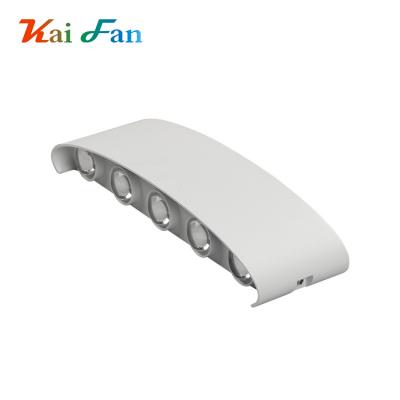 China Outdoor waterproof ip65 white black COB 4w 6w 8w 10w 12w hotel room hallway hallway led wall light for sale