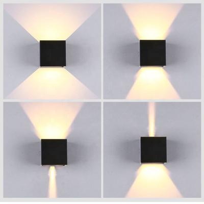 China New Style Art Deco Bedroom Bedside Modern Hotel Home Indoor 6w 10w Led Wall Lamp for sale