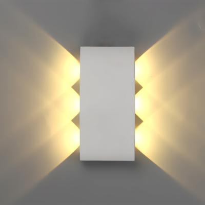 China New style room hotel room garden outdoor decorative ip65 waterproof 8w 10w 12w cob led wall lamp for sale