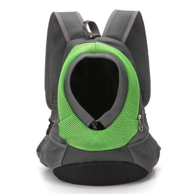 China New Viable Dog Bag Porous Breathable Pet Bag Take Out Bag Portable Fashion Pet Front Backpack for sale