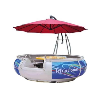 China Alibaba Amusement Park Supplier Luxury Water Play Equipment 10-12 Seats BOAT BOAT For Sale for sale