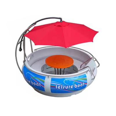 China High Quality CE Standard Leisure Good Small Investment LLDPE Electric Donut BBQ Boat For Sale for sale