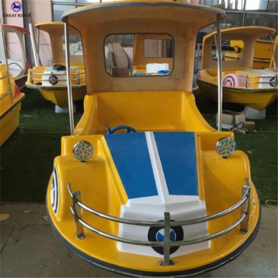 China New Design Water Park Small Passenger FRP Cheap Electric Tour Boat Sightseeing Boat For Sale for sale