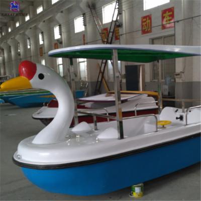 China Water Park China Factory Price Water Amusement Park Rides Kids Swan Pedal Boat For Sale for sale