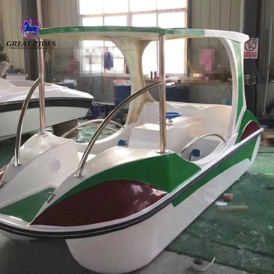 China Direct Electric Jet Catamaran Water Fun Maker Electric Pedal Boat for sale