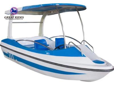 China Outdoor water park entertainment leisure electric battery boat for sale for sale