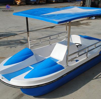 China Water Park Water Bike Boat Water Play Equipment Electric Pedal Bike Pedal Boat for sale