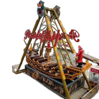 China FRP+steel China manufacturer amusement park equipment family games swing viking ship pirate ship rides for sale for sale