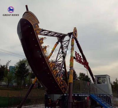 China FRP+steel 40 Seats Popular Amusement Products Pirate Ship Rides Amusement Park Swing Viking Games for sale