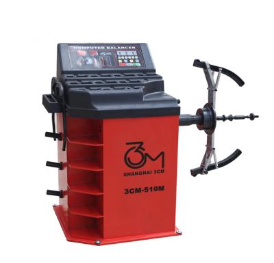 China Auto Car Wheel Balancer With Tire Changer Truck Balancing Machine 920*650*1050 for sale