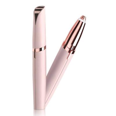 China Twin Rechargeable Blade FOCSTAR Eyebrow Remover Hair Remover Painless Eyebrow Trimmer Shaver for sale