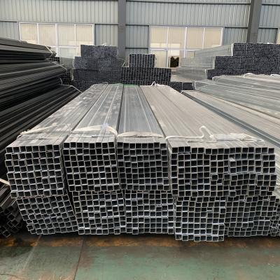 China Black Square Seamless Structure Pipe Steel Pipe Iron Square Black Tube Galvanized Square Tube Brackets for sale