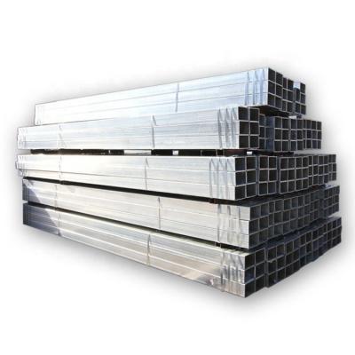 China Black Square Seamless Structure Pipe China Steel Pipe Iron Square Black Tube Galvanized Square Tube Brackets for sale