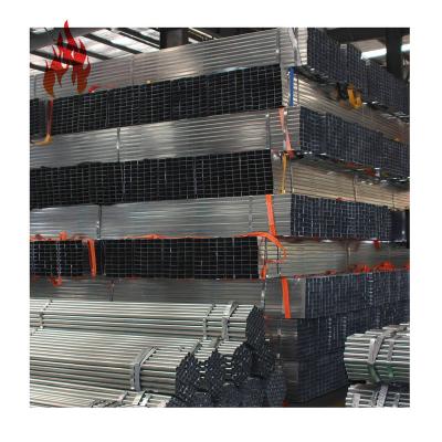 China Galvanized Structure Pipe Gi Pipe Cavity Section Metal Ms Square Mild Steel Tube Pipe Diameter 200 Sch 80 Pipe for sale