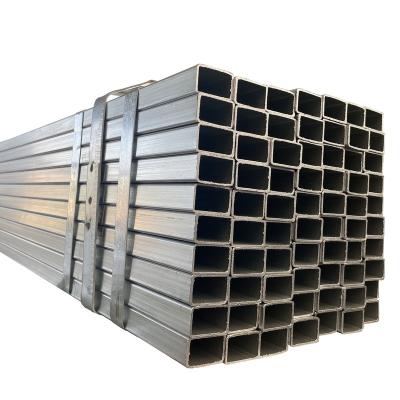 China Structure Pipe Pre Galvanized Square Hollow Steel Pipe Tube Q235 Section for sale