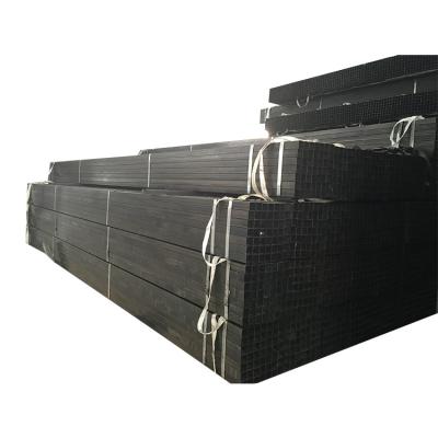 China Gas Pipe Factory Price Manufacturer Black Carbon Erw Welding Square Steel Pipe for sale