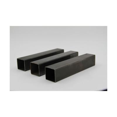 China Structure Pipe Cavity Steel Sections Pipe Rectangle Steel Pipe Black Square Black Tube for sale