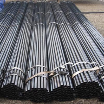 China Structure Pipe Carbon Black Round ERW Steel Pipe ASTM BS ISO9001 Black Steel Pipe for sale