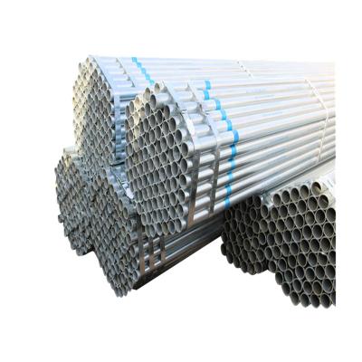 China Structure Pipe Black Iron Pipe Schedule 40 ERW Black Round Welded Galvanized Steel Pipe for sale