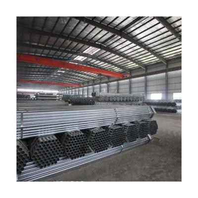 China Structure Emt Pipe Round Philippines Carbon Steel Pipe Seamless Pre Galvanized Price for sale