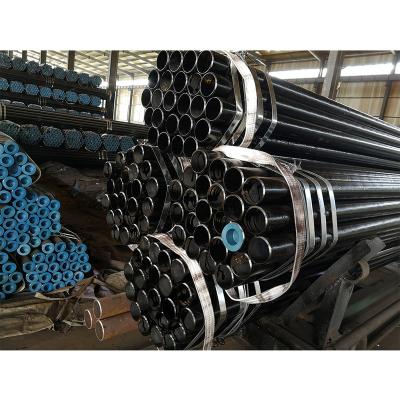 China Gas Pipe 300mm Diameter Carbon Black Seamless Round Steel Tube for sale