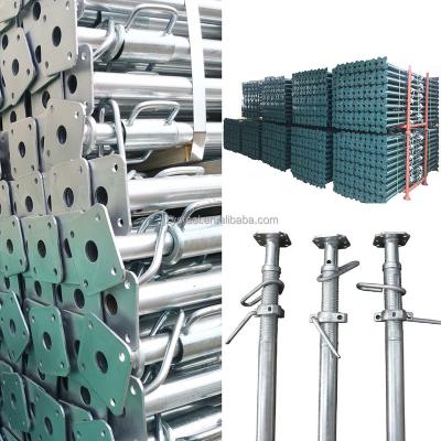 China Props asp-1866 industrial adjustable steel scaffold galvanized steel prop prop for sale