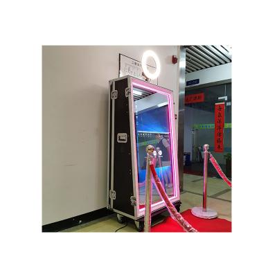 China Wholesale Protables Wedding SDK Props Selfie Mirror Photo Booth Kiosk Machine Magic Mirror Photo Booth For Events for sale