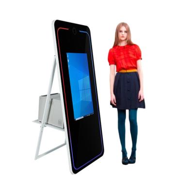 China SDK 2022 New Cheap Price Instant Photobooth Party Selfie Magic Interactive Mirror Booth For Sale Mirror Photo Booth for sale