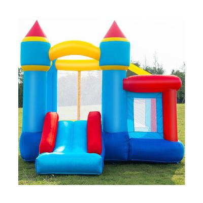 China PVC Adults Commercial Kids White Wedding Inflatable Castle Bounce Bouncy House With Water Slide for sale