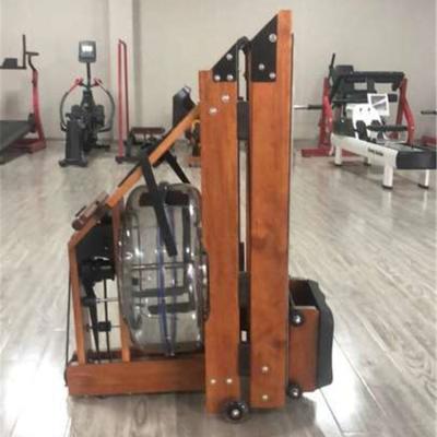 China Universal Fitness Equipment Fitness Equipment Universal Fitness Rowing Machine Factory Supplied High Quality Portable Home Solid Wood for sale