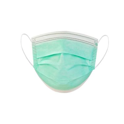 China Waterproof Children's Protective Face Shield Mask With 3 Layers Adjustable Kids Strap For Face Mask Non-Medical Green Color for sale