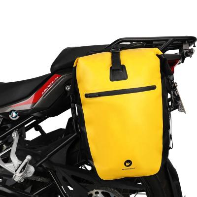 China Top Design Waterproof Rhinowalk Motorcycle Pannier Bag 27L Side Bag For Motor Bike Cargo Saddle Bag for sale