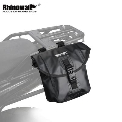 China Rhinowalk Logo Design Custom Motorcycle Waterproof Pannier Bag Top Roll Up Side Bag For Motor Bike Cargo Saddle Tool Bag for sale