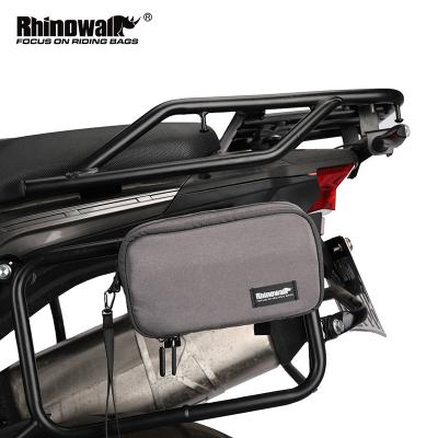 China Water Resistant Rhinowalk 3L Motorcycle Mulifuctional Handlebar Bike Motorcycle Bag Rear Seat Tool Pannier Handbag for sale