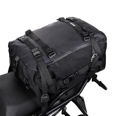 China Rhinowalk Motorcycle Trunk Bag 30L Motorcycle Tank Seat Bag Backpack Saddlebag Tail Luggage Waterproof For Traval for sale