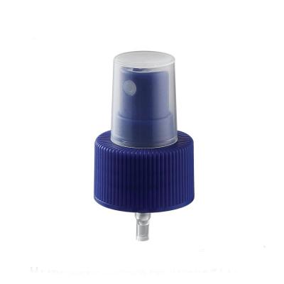 China Non Spill Hot Sale Plastic Fine Mist Spray Pump With Over Cap Spray Bottle Fine Mist Sprayer Pump Customize for sale