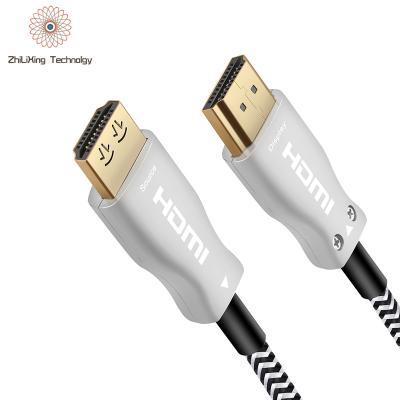 China Car Avatarcable Optical HDMI Fiber Cable 8K 4K 48Gbps 100m AOC HDMI Ultra Strong High Speed ​​Active Fiber Optic Cable for sale