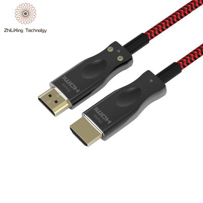 China Best Selling Car RGB 4 4 4 HDCP2.2 UDH Fiber Optic HDMI Cable 8k*4k 10m 4K60hz 1080p 3D AOC HDR HDMI2.0 for sale