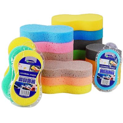 China Viable High Density Compressed Car Wash Sponge Large Honeycomb Cleaning Sponge Factory Wholesale Polishing Waxing Sponge for sale